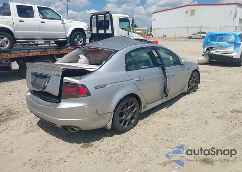 2007 Acura Tl Type S из США, поврежденный, VIN 19UUA76557A047122